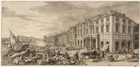 M 028
          <br/>
          Gezicht op het stadhuis van Marseille tijdens de pest van 1720
          <br/>
          <em>Rigaud, Jean Baptiste (ca 1700-na 1761)</em>